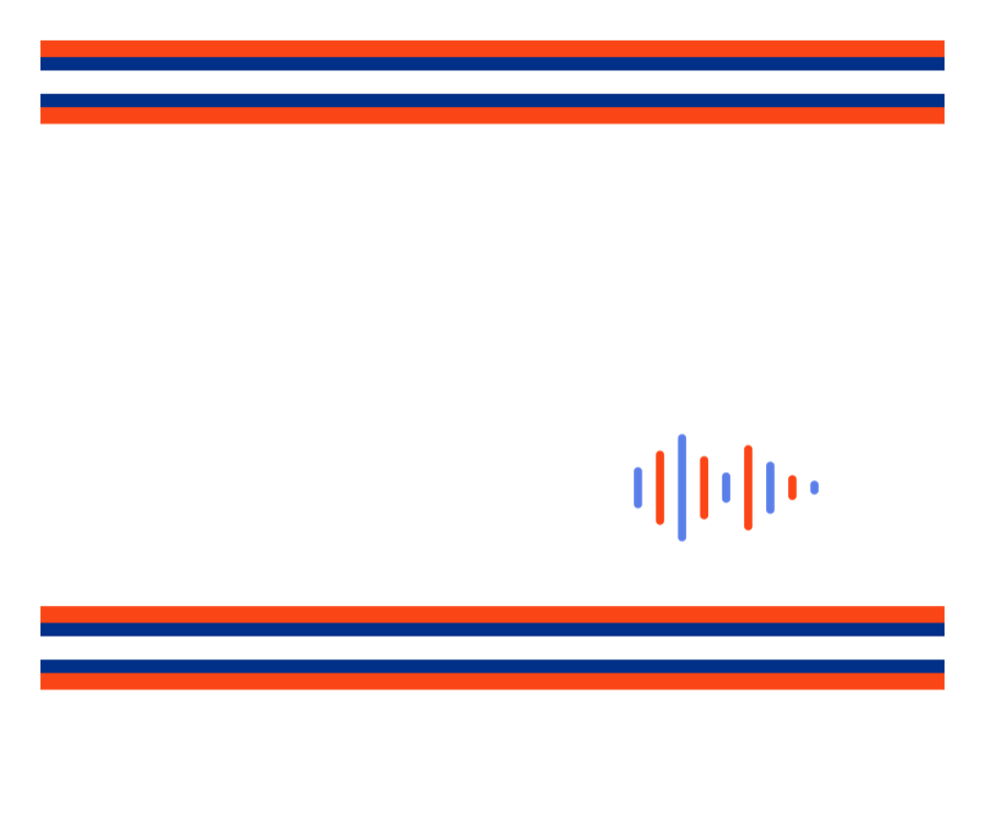 The SwampCast stripe lockup, Kickoff to Tipoff